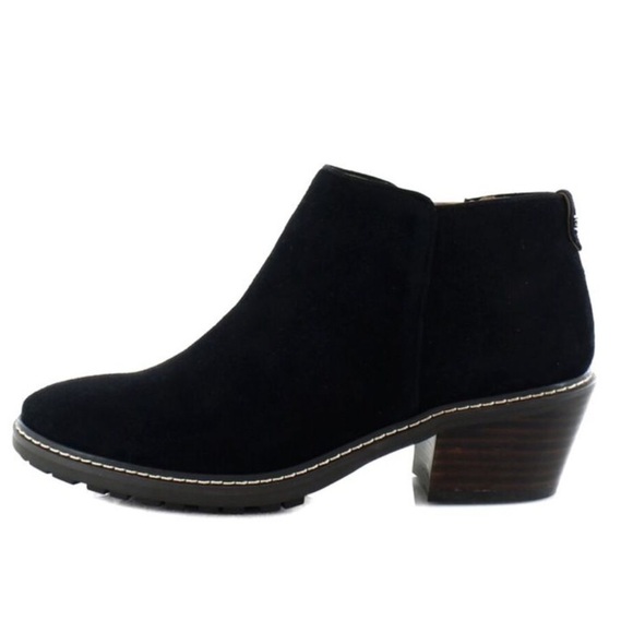 Sam Edelman Pry e Black Suede Ankle Boots Size 10.5 - Picture 4 of 10